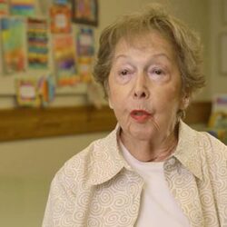 Older woman telling a story